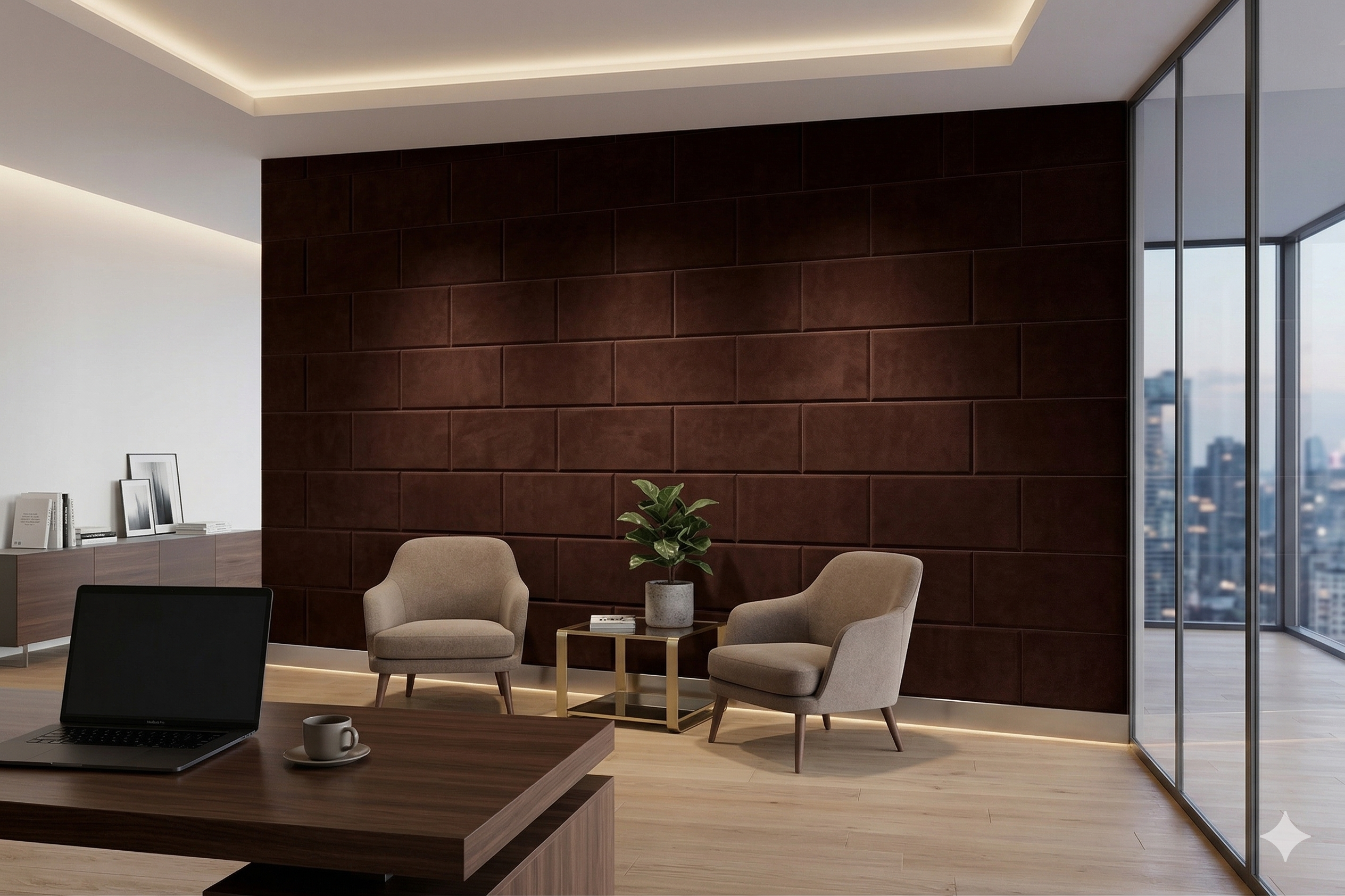 ბარხატის თვითწებვადი ფილა (შავი) 106-51 (23სმx49სმ)  